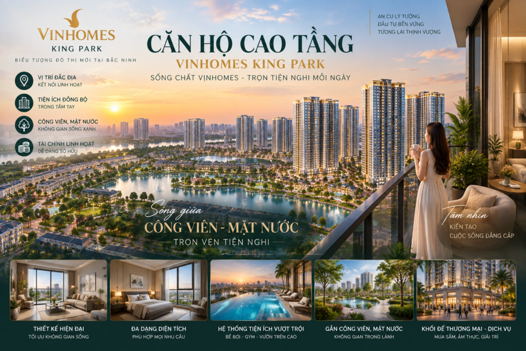 căn hộ cao tầng vinhomes king park