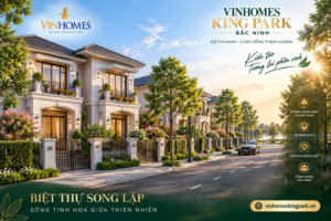 biệt thự song lập dự án vinhomes king park