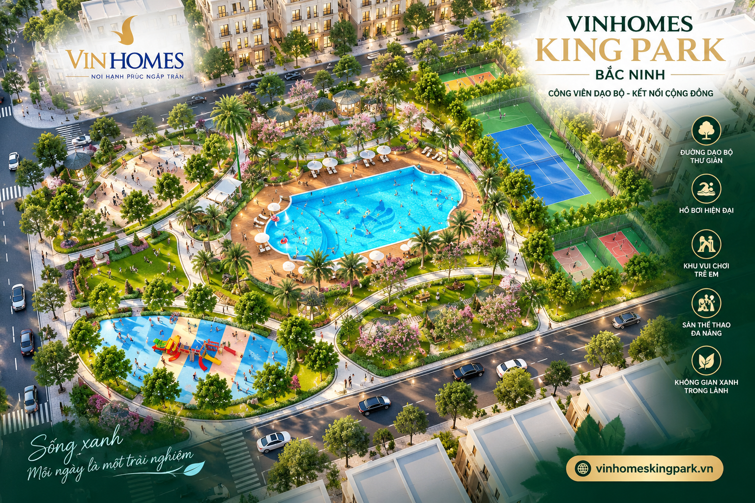 giá dự án Vinhome king park