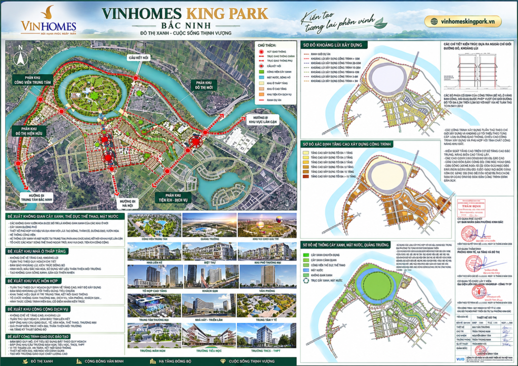 tiện ích dự án vinhomes king park