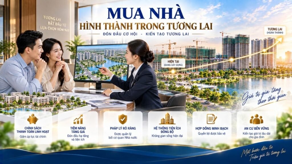 mua nhà hình thành trong tương lai