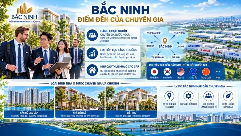 nhu cầu thuê nhà cho chuyên gia tại bắc ninh