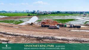 mặt bằng vinhomes king park sau khởi công