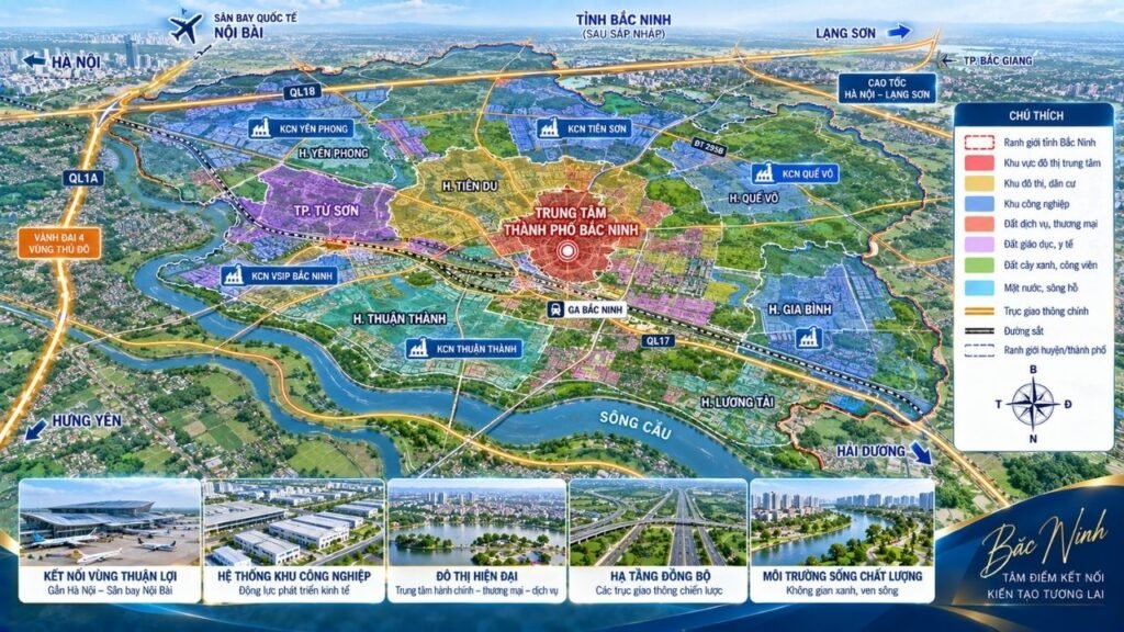 quy hoạch Bắc Ninh