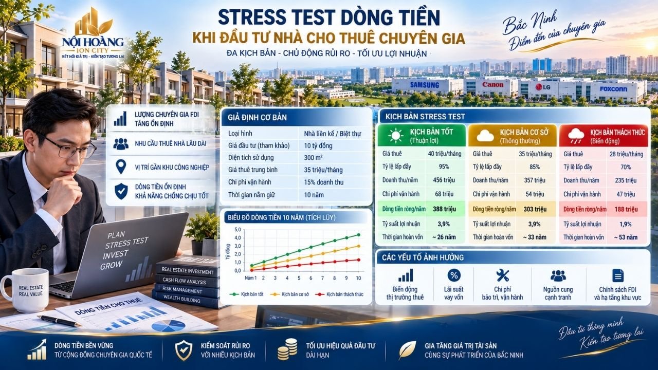 stress test dòng tiền