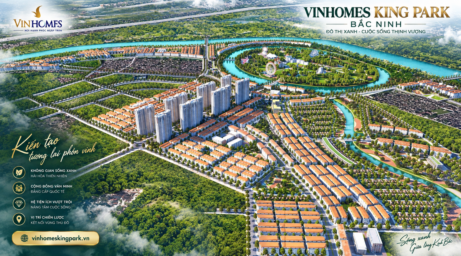 giá bán Vinhome king park